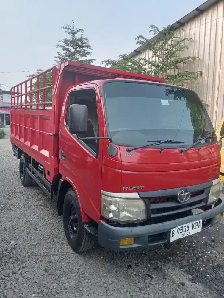 SIAP KERJA ! TOYOTA DYNA 110 STL 2015 ENGKEL LONG BAK BESI