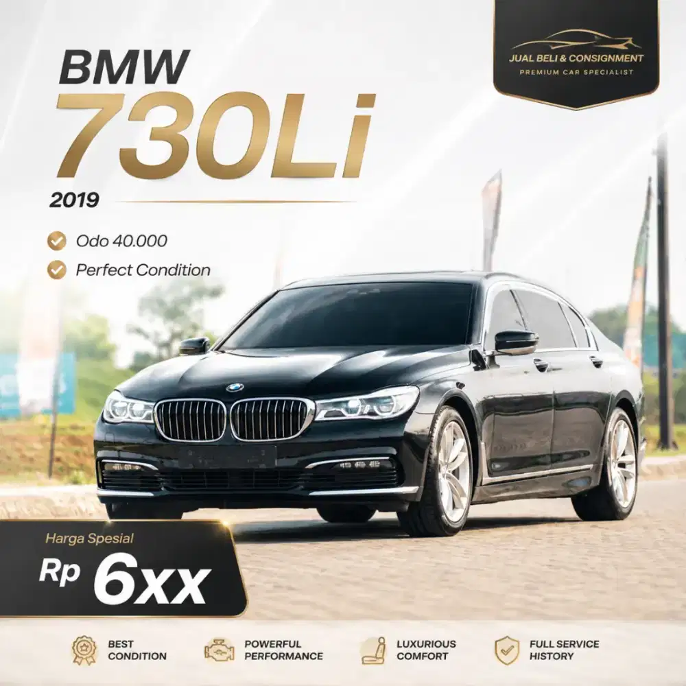 [LUXURY] BMW 730LI LUXURY 2019 / 2020