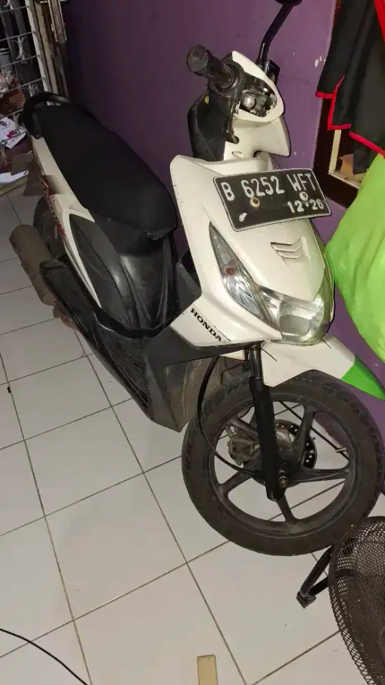 Honda Beat Karbu 2011 Pajak Hidup