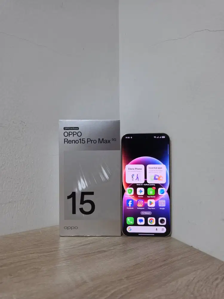 Oppo Reno15 Pro Max 5G Reno 15 Resmi 12/512 Fullset Gold 12GB 512GB