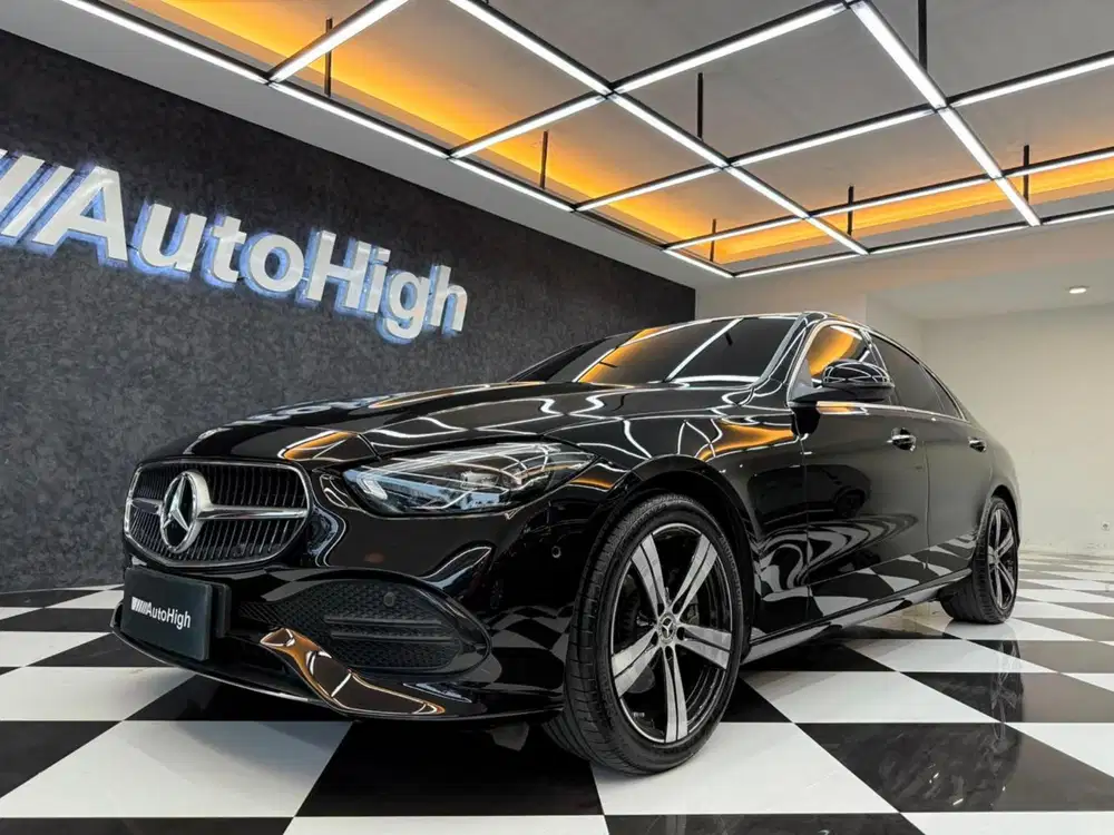 DP10% [Km8.000] C200 Avantgarde 2024 Black Reg 2025 #AUTOHIGH