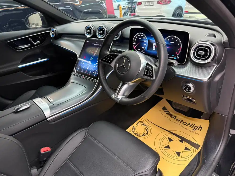 DP10% [Km8.000] C200 Avantgarde 2024 Black Reg 2025 #AUTOHIGH