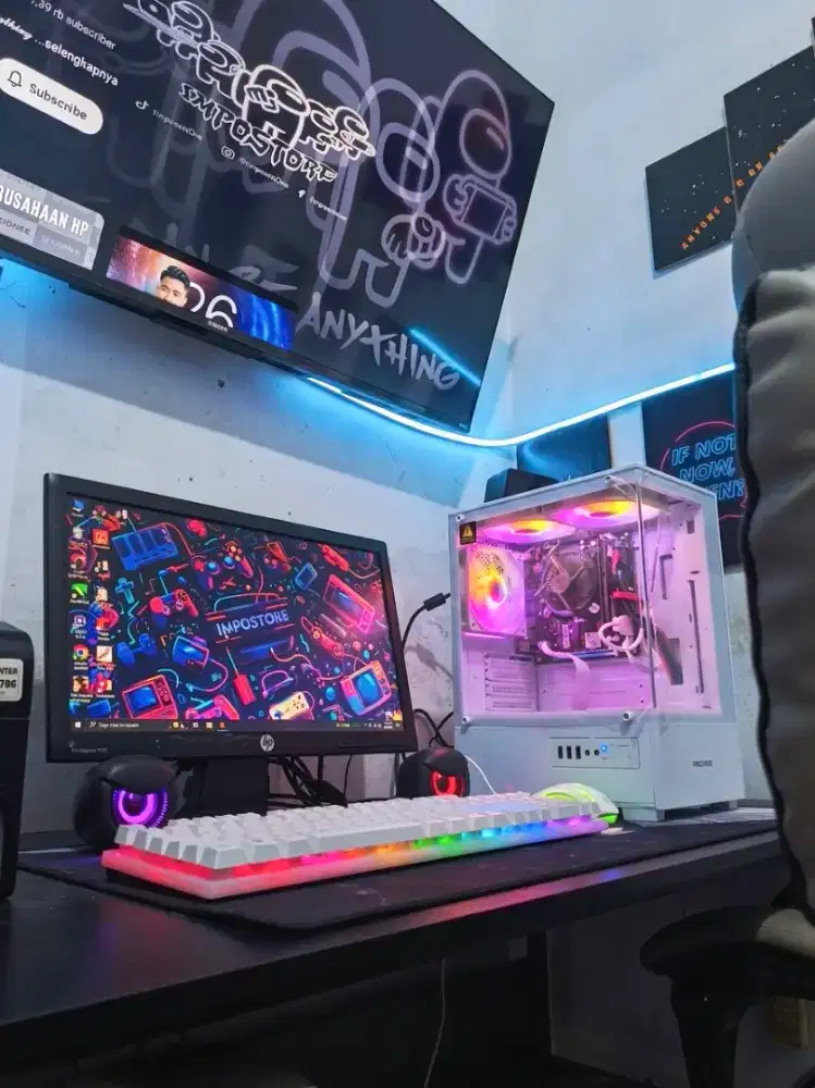 PC GAMING i5 - 16GB RAM - SSD NVME 128GB - HDD 500GB - FULLSET LIKENEW