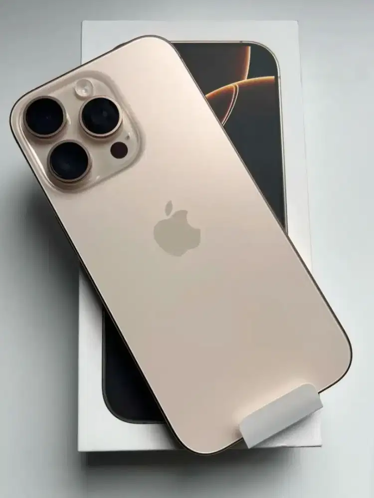 Iphone 16 pro max gold 256 ibox