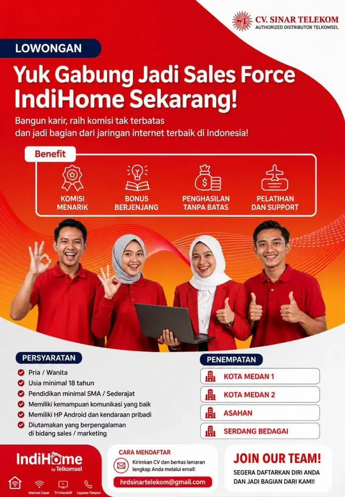 SALES LAPANGAN INDIHOME