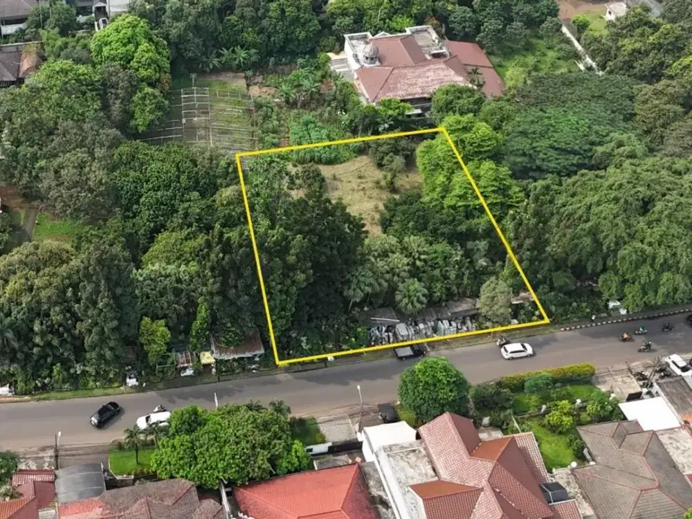 Tanah Pinggir Jalan Raya Cocok Untuk Investasi di Cinere