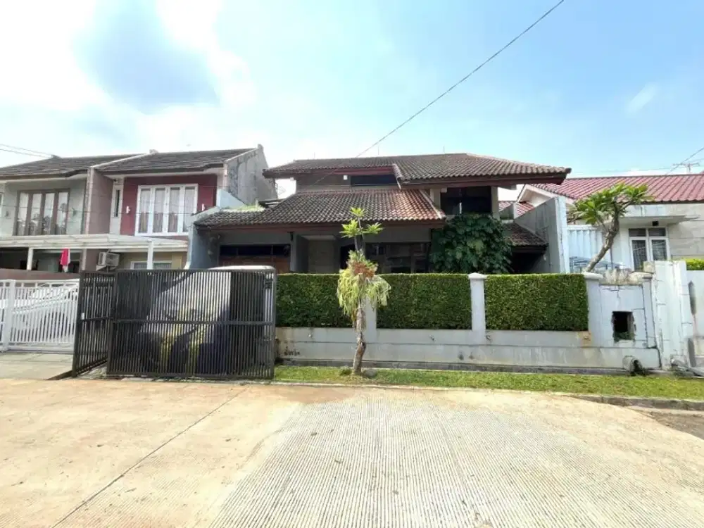 Rumah Minimalis Luas 192 Hadap Barat Rapih & Siap Huni di Cinere