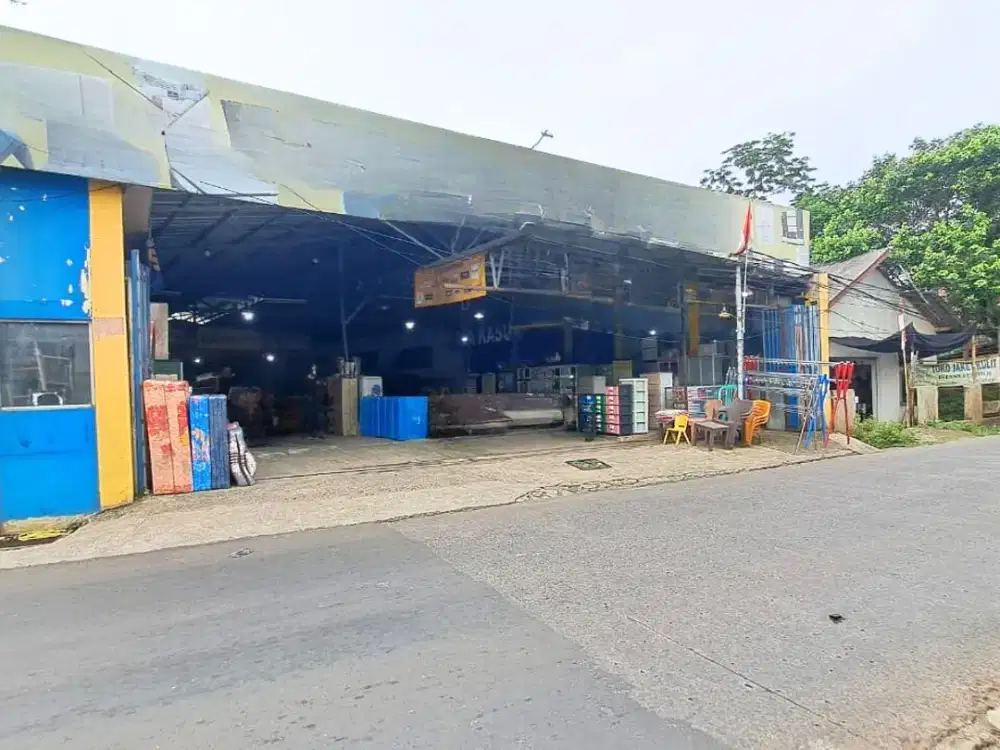 Gudang Komersial Depok 2 Lantai Cocok untuk Bisnis Lokasi Pinggir Jl Raya