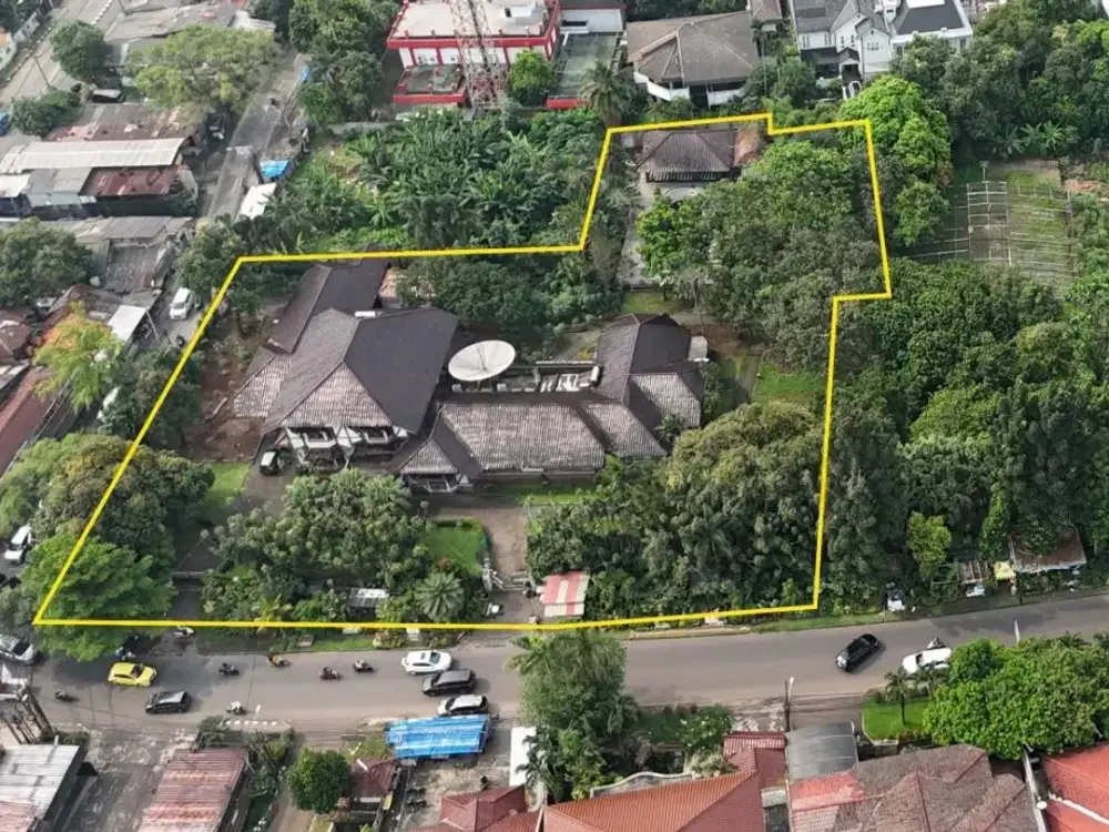 Tanah di Jual Posisi Hoek Dekat Pintu Tol di Cinere
