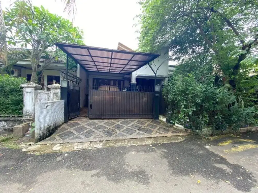 Rumah Rapih Bersih Layout Terbuka Dalam Komplek Blok E Cinere