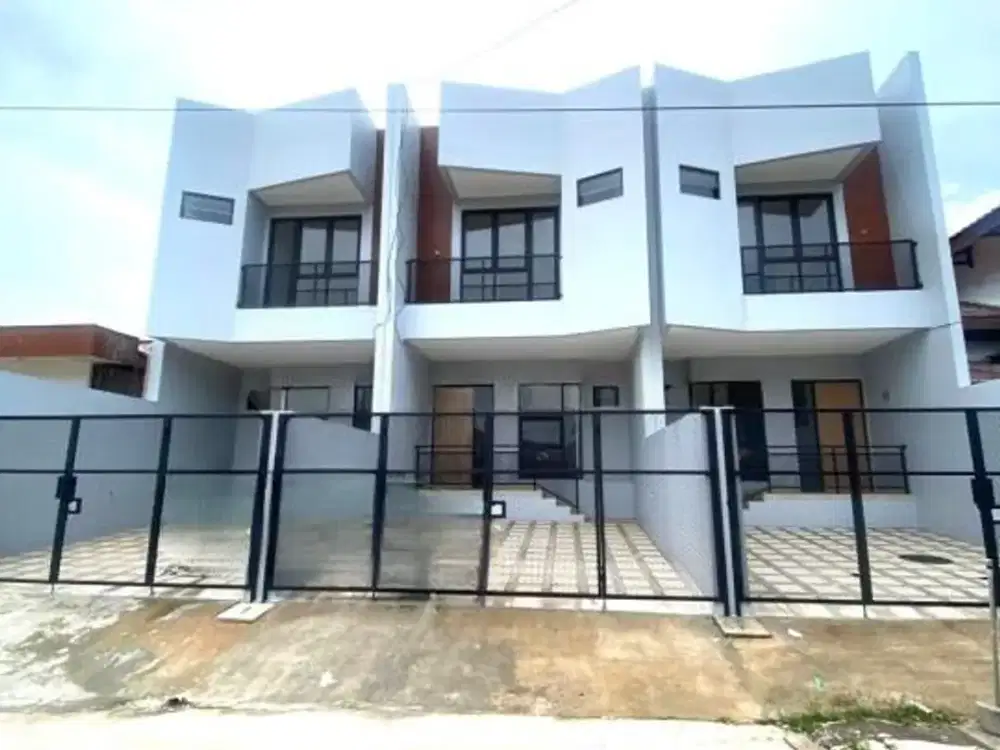 Rumah Brand New Fasad Modern di Cinere Siap Huni