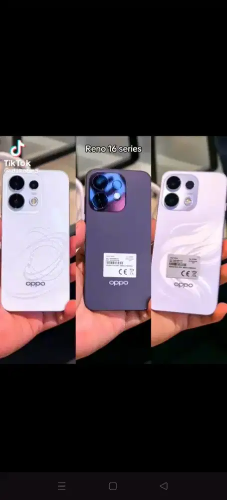 Oppo reno 16F 8+8/128