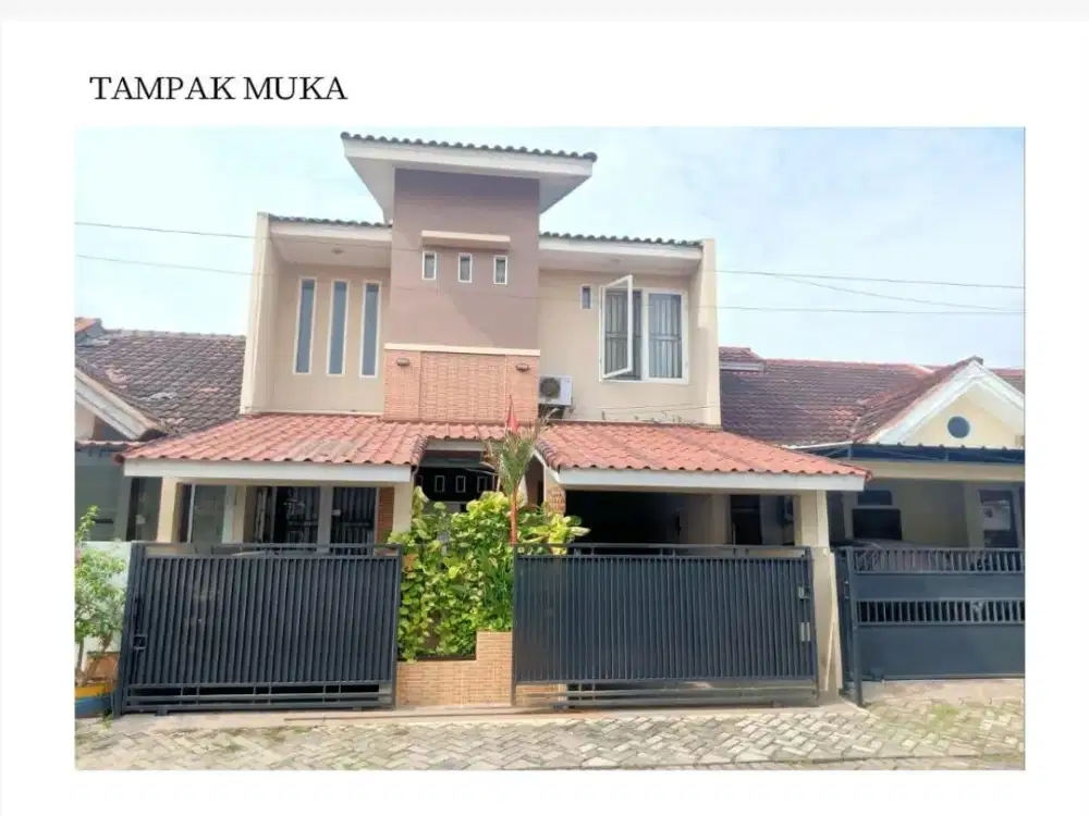Di Jual MURAH, Rumah siap huni dan asri, di Komp. Buana Gardenia, Pinang - Tangerang.