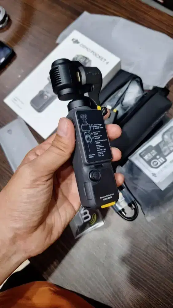 Dji Osmo pocket 4 - pocket camera 1 inch 4K/240ps/107GB