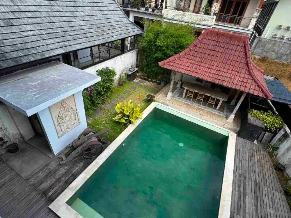 Villa Mewah View Sawah 7 Menit ke Pantai Sanur