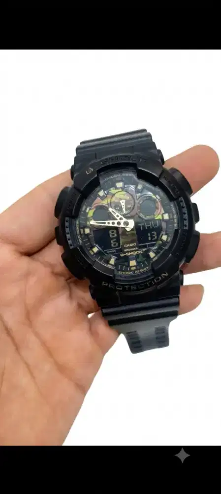 G shock Asli GA 100 special army edition