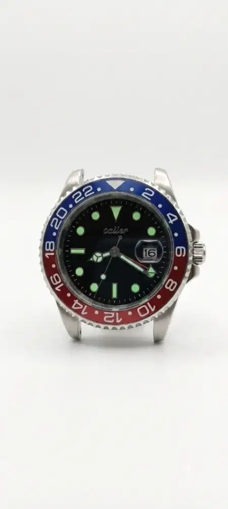Jam Super Langka GmT pepsi Mesin Jepang Bodi titanium