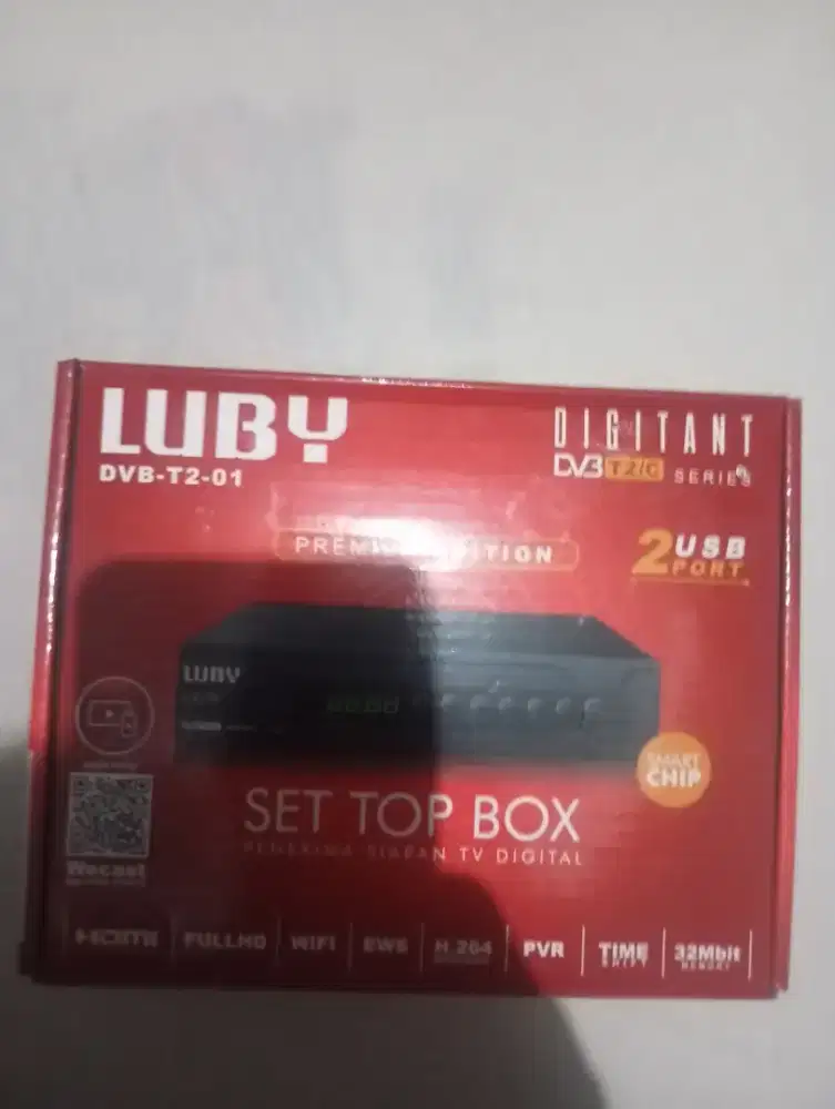 Set top box luby T2-01