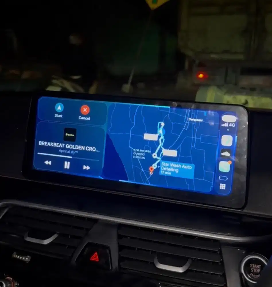 Head Unit Carplay HU Android 520i BMW G30 Ram 6/64