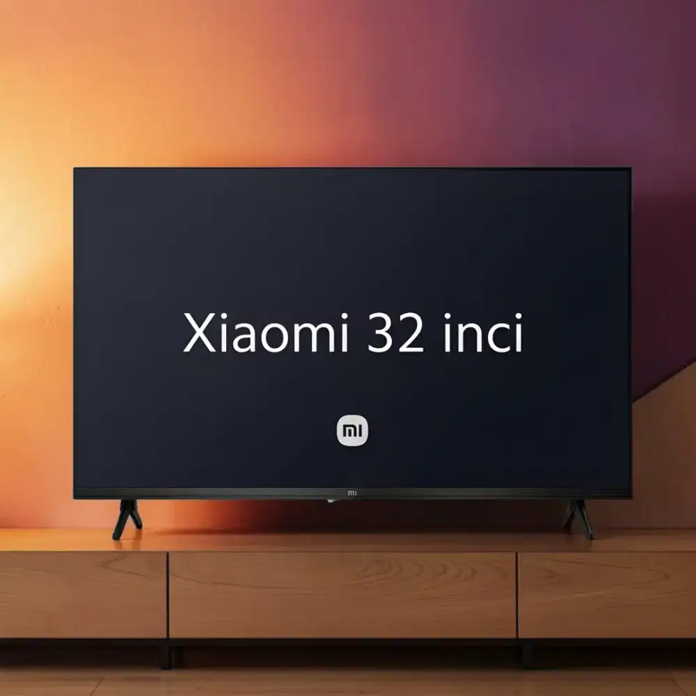 TV Xiaomi GoogleTV 32 inci terbaru - masih BARU segel
