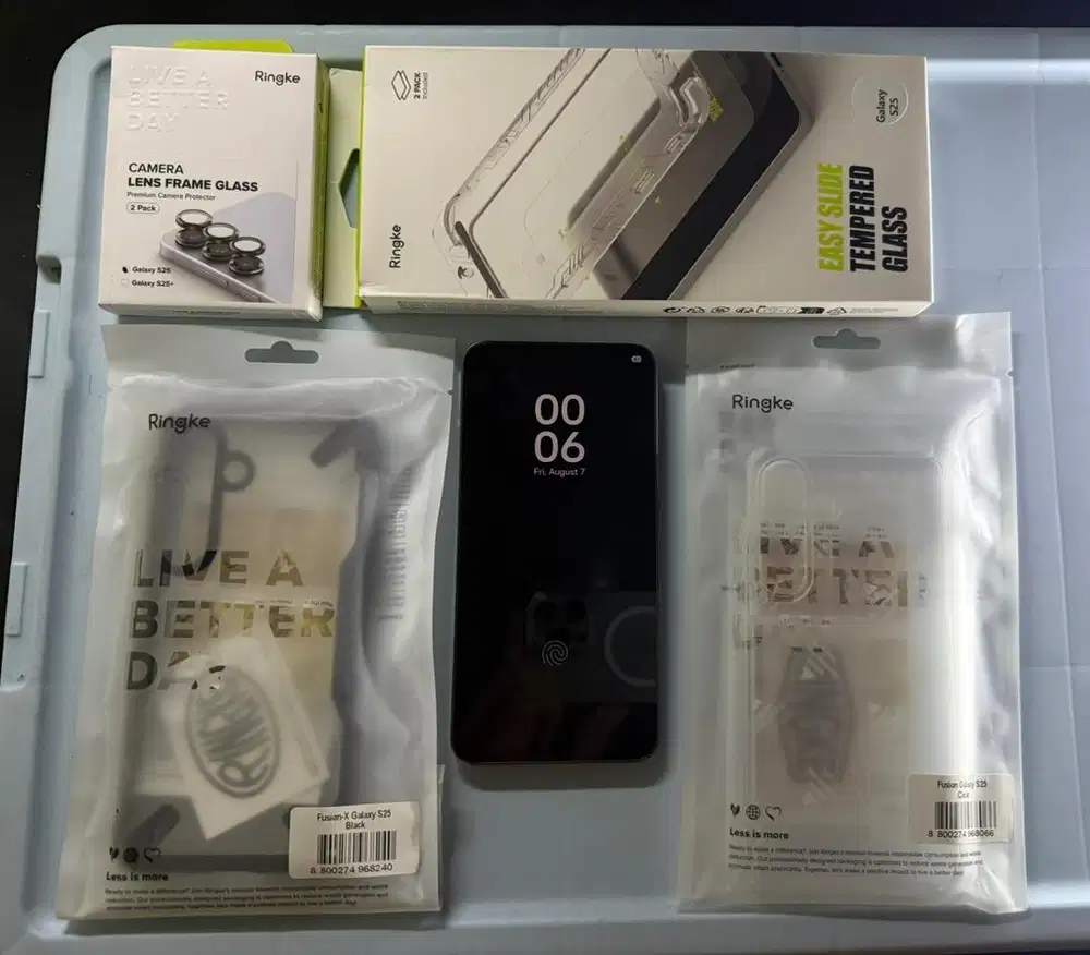 Samsung Galaxy S25 12/512 Black Ex Garansi Resmi Unit Only Ada Minus