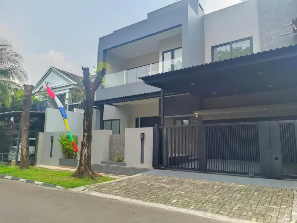 Di Jual MURAH, Rumah Baru New Minimalis Modern, Puspita Loka BSD City, Tangerang Selatan