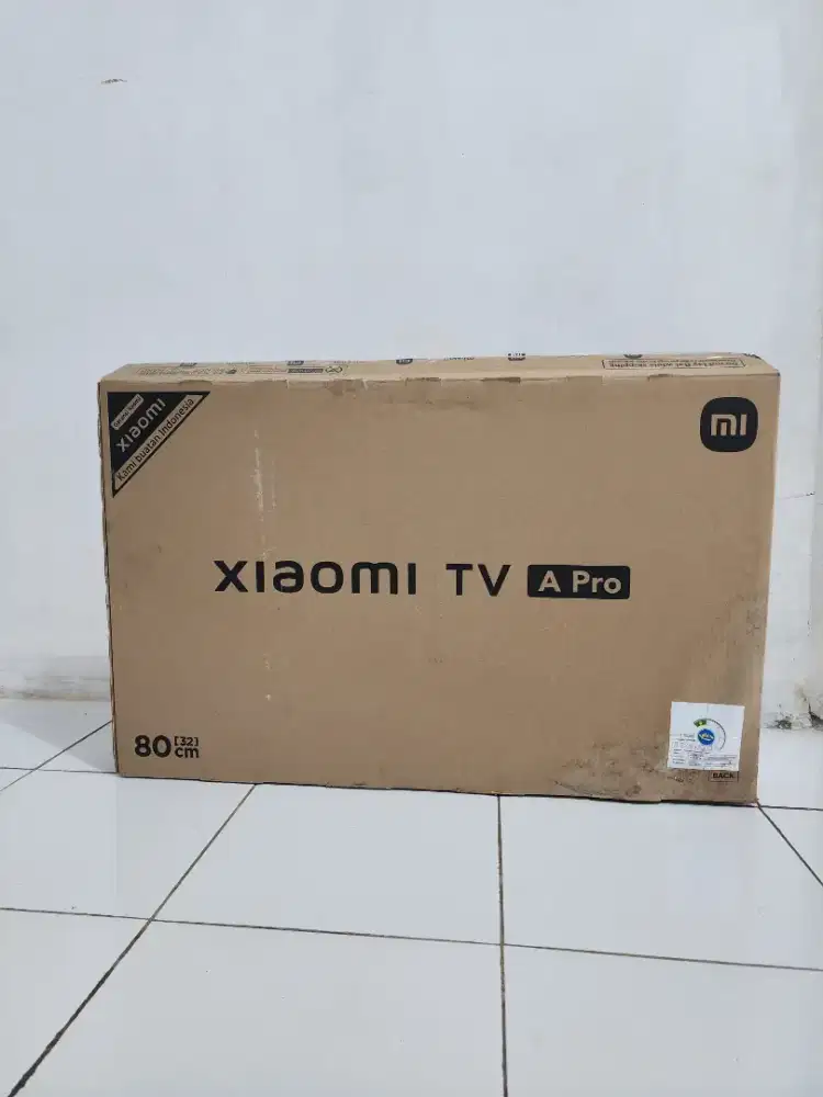 TV Xiaomi GoogleTV A Pro terbaru - cuma buka kotak aja