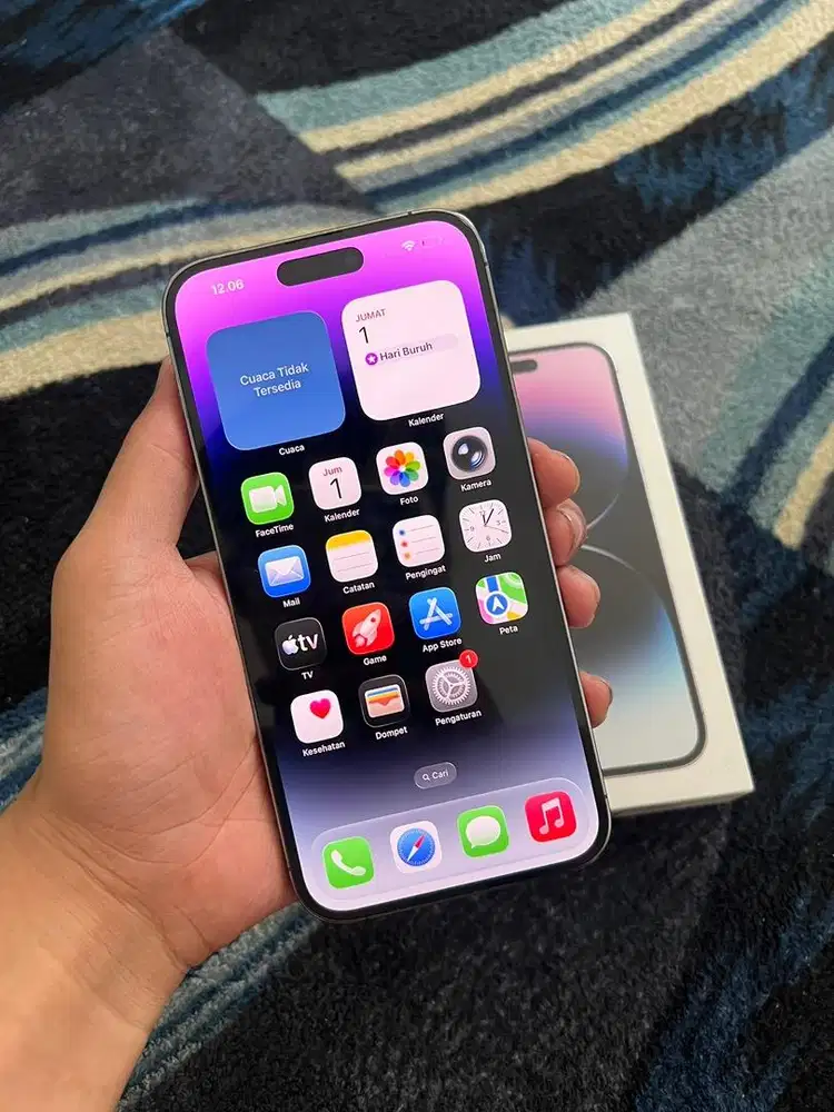 Iphone 14 Promax 128gb iBox Fullset Original