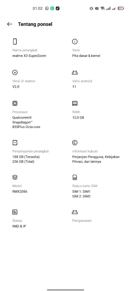 Realme X3 SuperZoom 12/256Gb