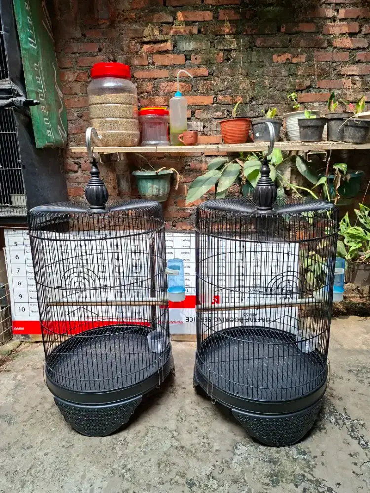 KANDANG BURUNG UK JUMBO DIM 44 FULLSET BORONG