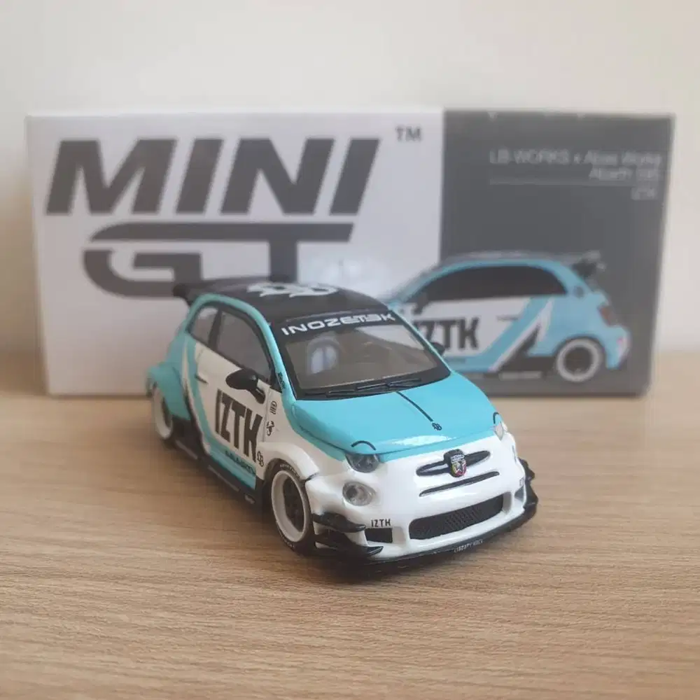 Mini GT 1051 Abarth 595 LB-WORKS x Abas Works 1/64 (IZTK, INOZETEK)