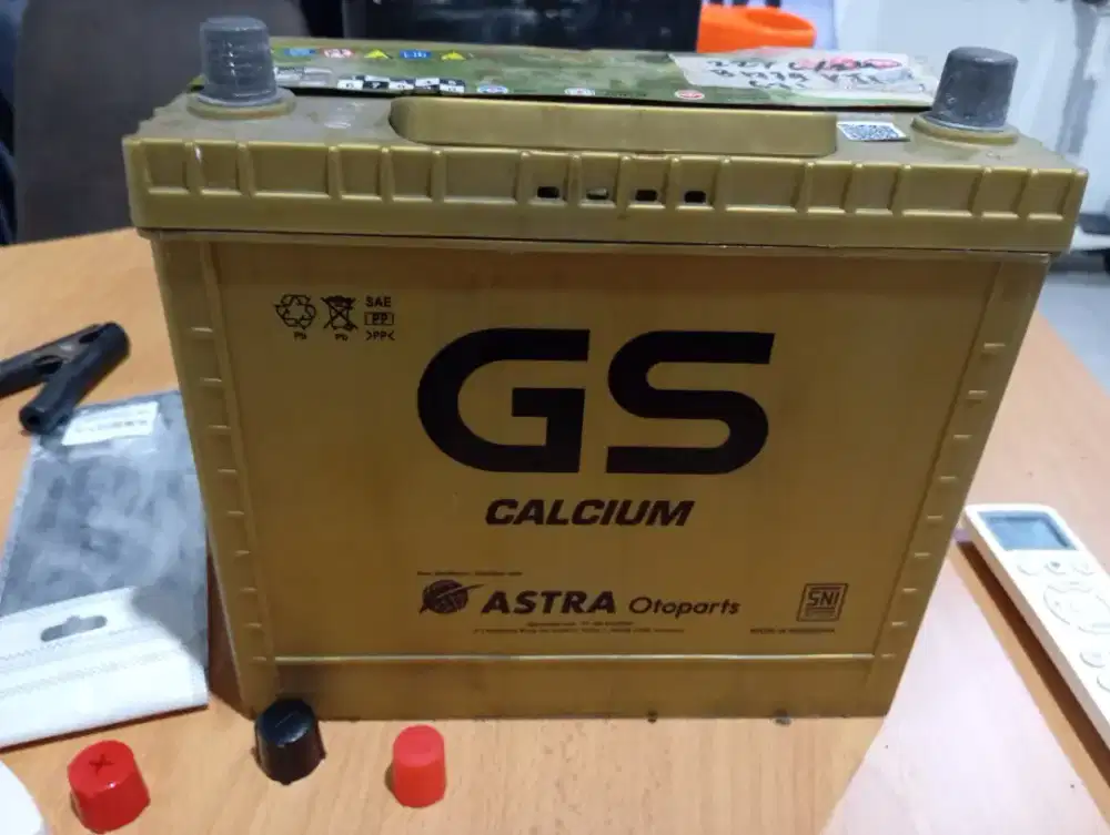 Aki gs astra calcium tipe tertinggi ns60 55ah honda Suzuki Toyota