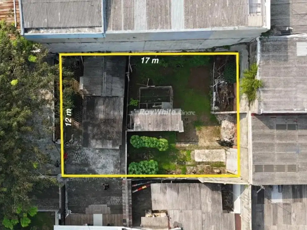 Tanah SHM 204 M² di Sukmajaya Cocok untuk Usaha Harga Nego