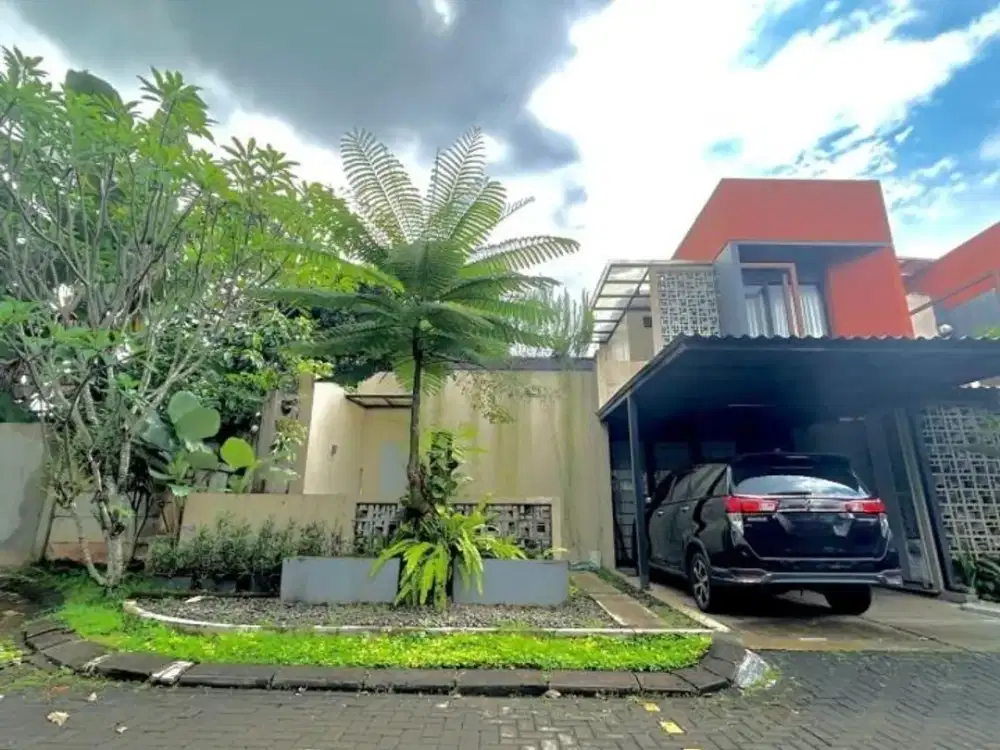 Rumah Modern Siap Huni di Pondok Cabe Posisi Hook Lingkungan Nyaman