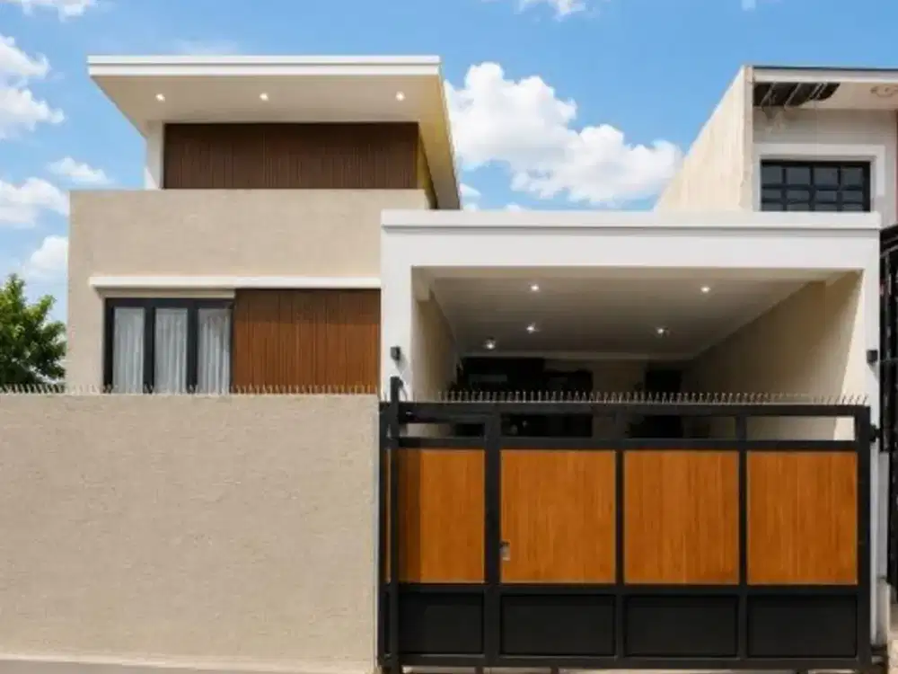 Rumah Modern Full Furnished di Meruyung Harga Super Hot Siap Huni
