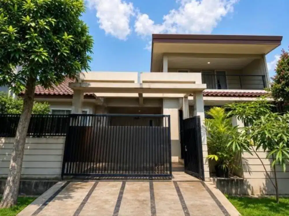 Rumah 2M-An di Megapolitan Cinere Layout Luas Ada Halaman Belakang