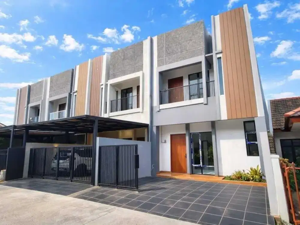 Rumah Minimalis Brand New di Cinere Layout Luas Akses Tol
