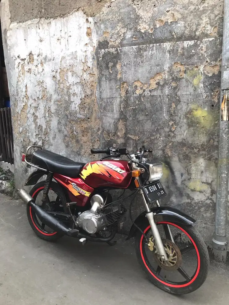Suzuki A100 X Special surat komplit mesin sehat Plat D perorangan