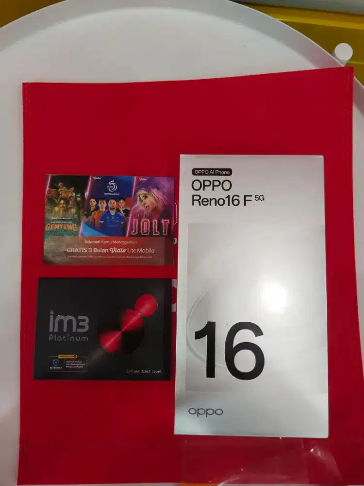 PROMO SPESIAL CICILAN HINGGA 0% DARI PRODUK OPPO RENO 16F 5G 8/128