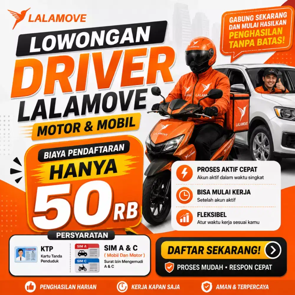 LOWONGAN DRIVER
