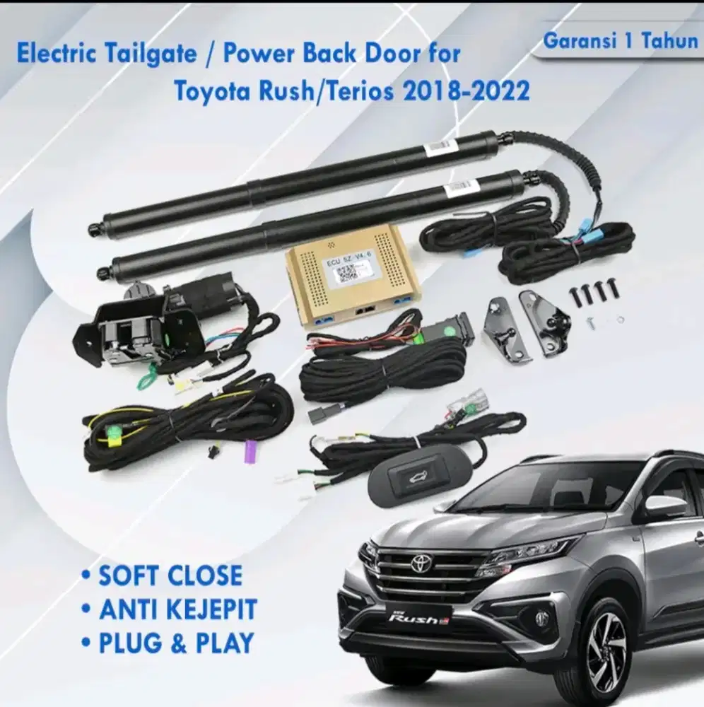 POWER BACK DOOR RUSH TERIOS BAGASI OTOMATIS