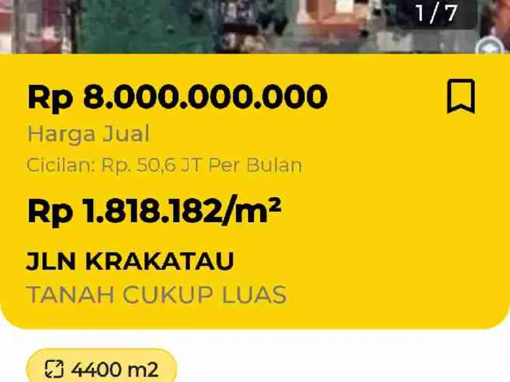 Tanah Luas Dlm kota Cilacap