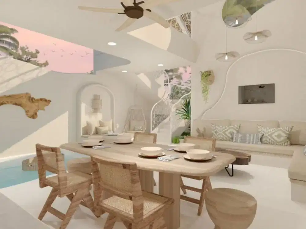 Dijual Villa Mewah 2 Lantai dengan Private Pool di Uluwatu Bali | SHM - Thumbnail 7