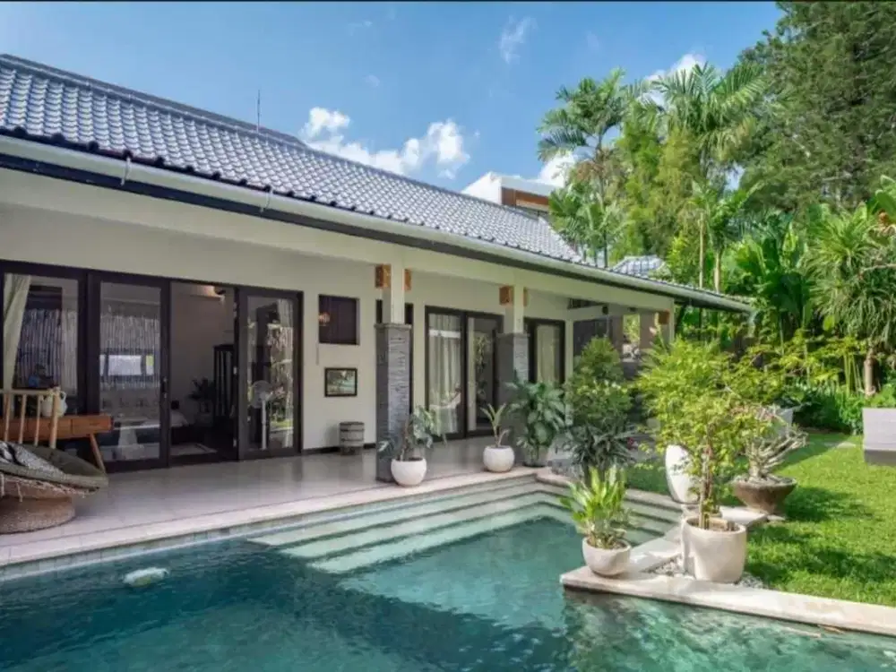 Villa Luas dan Asri Canggu, Fully Furnished & Home Office