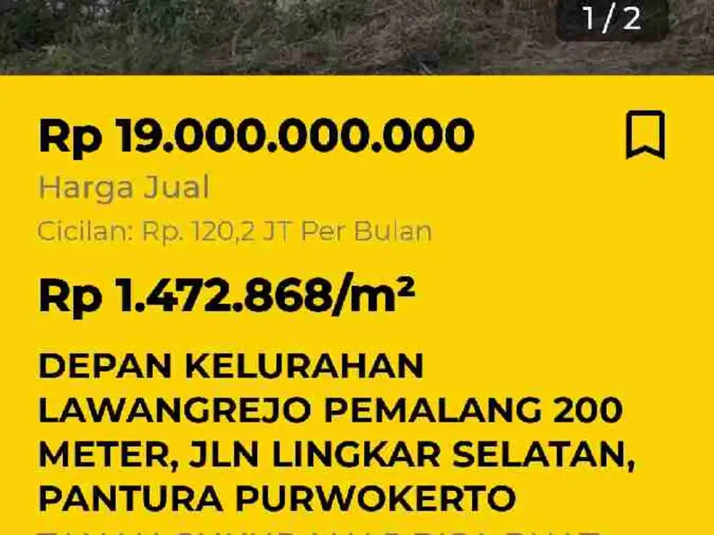 Tanah Luas Di Pemalang