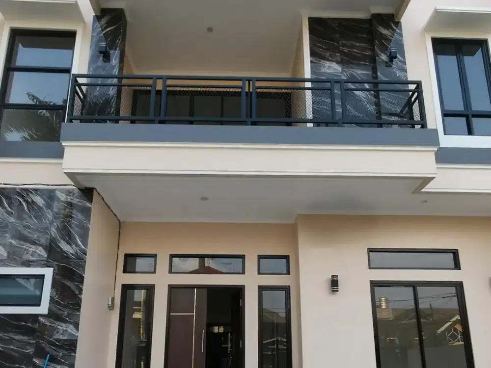Di Jual MURAH, Rumah baru bangun, di Villa Melati Mas, BSD City, Tangerang Selatan