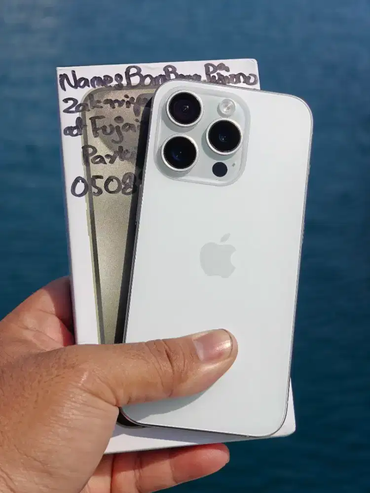 iPhone 15 Pro 256gb Fullset