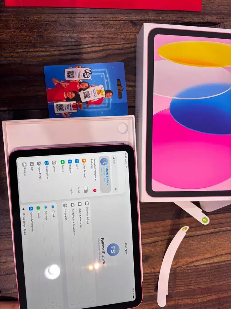 new bisa kredit 0% 24bln ipad 11 (A16)  wifi 128gb garansi ibox