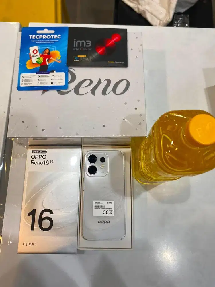 promo beli oppo reno 16F gratis accecories dan kartu internet 1thn