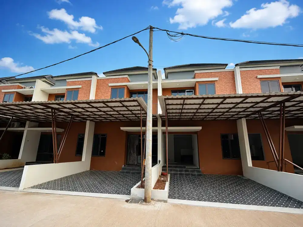 Rumah Scandinavian 2 lt new Cluster belakang Kota Wisata Cibubur Harga termurah